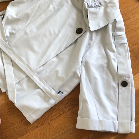 Calvin Klein Short wide sleeves trench coat - Picture 4 of 6